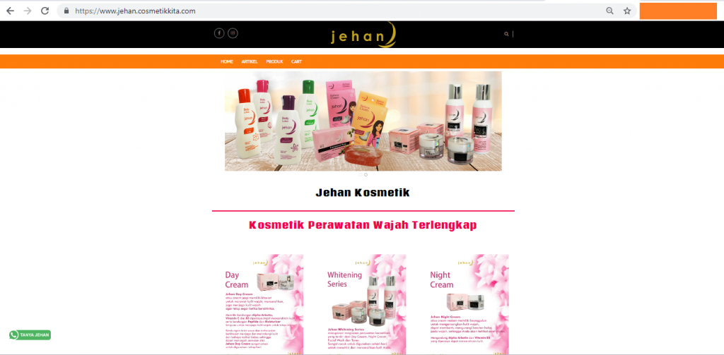 Pemesanan Online Jehan 