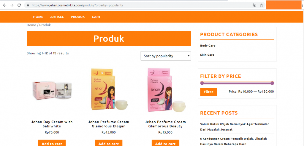 Pemesanan Online Jehan 3